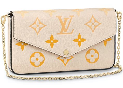 louis vuitton felicie pochette cream|louis vuitton pochette felicie empreinte.